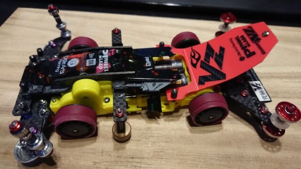 ミニ四駆】FMVZ・オーバーヘッド提灯を再製作 : サブカル”ダディ