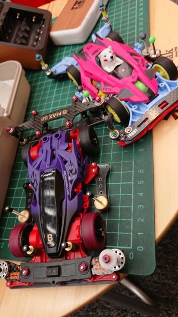 ミニ四駆】超軽量！B-MAXマシン（チューン限定）③運用開始