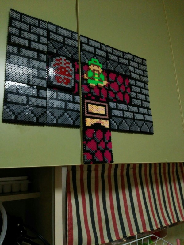 ドラクエ 道具屋主人を作ってみた アイロンビーズのとりこ