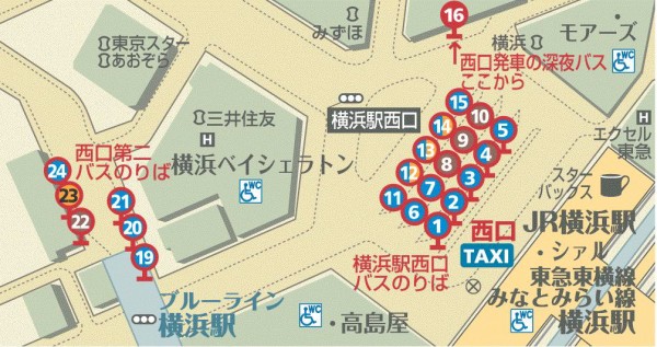 神奈中一日フリー乗車券 12 横浜駅 Elle と Riki の旅行情報