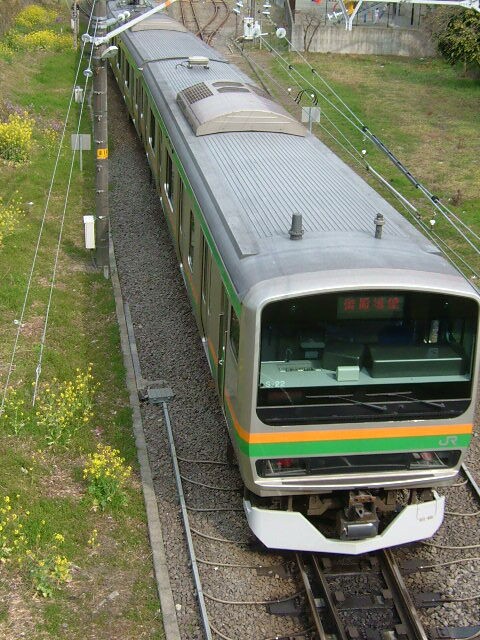 昔の車窓から 御殿場線内定期運用があったe231系 旭モーニングショット