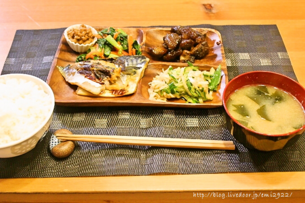 鯖の西京焼きの献立 美味しいごはん