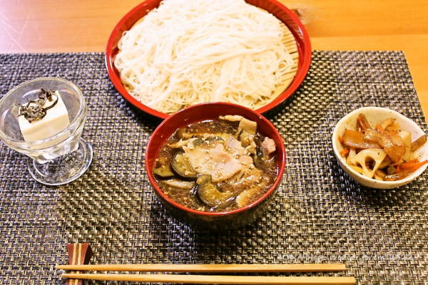 つけそうめんの献立 ２人飯 美味しいごはん