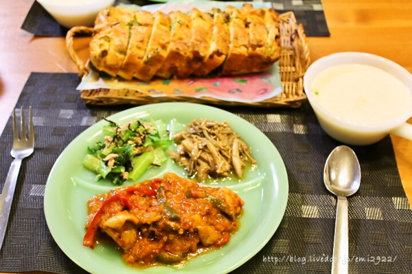 かぼちゃとベーコンのケークサレの献立 美味しいごはん