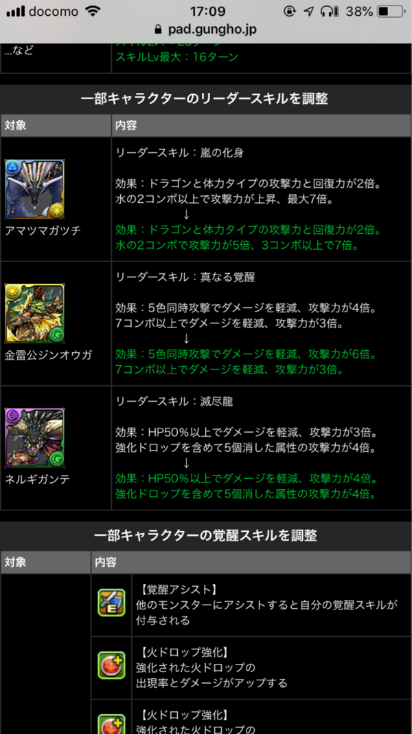 パズドラ モンハンコラボについて さく W ﾀｧﾝのブログ