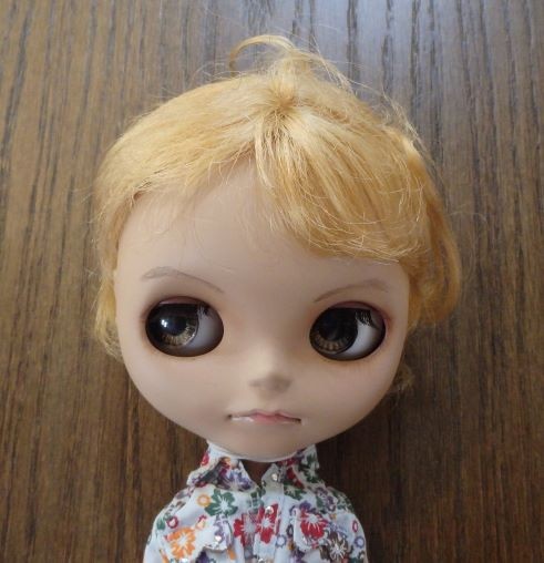 今日は断髪式 タッキーくんの髪を切りました ブライスドール Kawaii雑貨 エムコロン 公式ブログ Blythe Top Shop