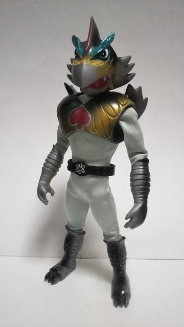 変身サイボーグ着せ替え後の写真 : フィギュア用着せ替えスーツ製作