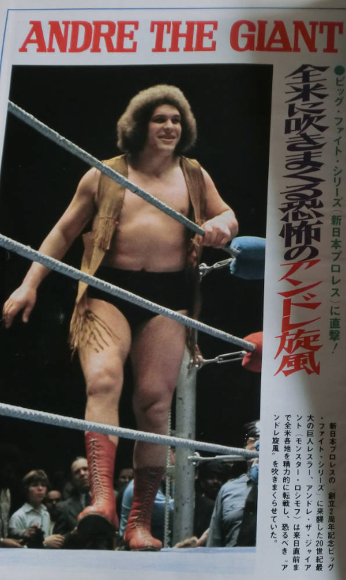 アンドレ・ザ・ジャイアント/新日本プロレスリング 最強外国人シリーズ 大巨人伝… Amazon.co.jp: 新日本プロレスリング 最強外国人列伝／（格闘技