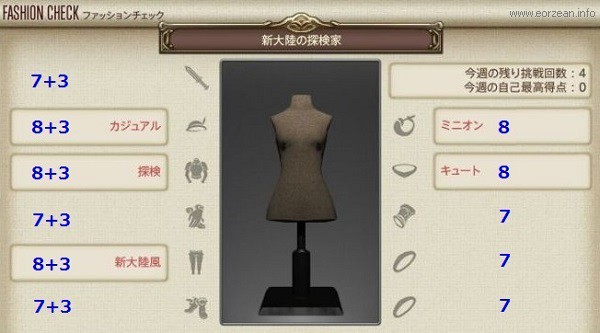 ff14 コレクション 中の服が出てくる