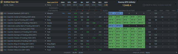 Ff14 5 4零式攻略用 新式禁断 ノーマル装備取得順まとめ Eorzean