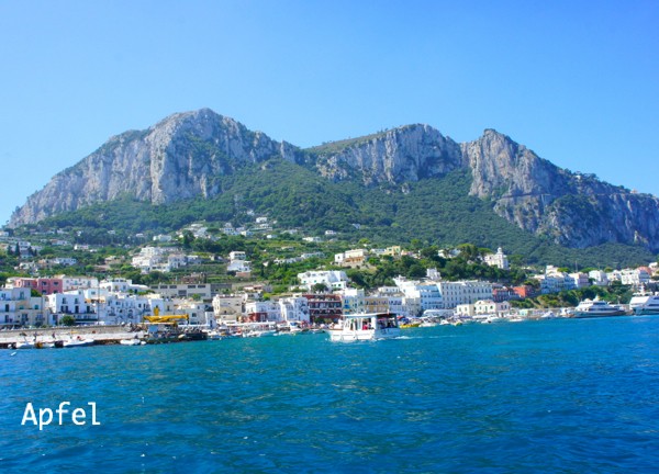 アートポスター】イタリア カプリ島の海岸（作品No.240） 写真