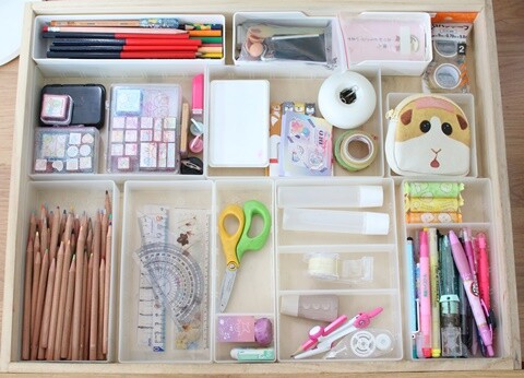 オカムラ学習机 クオーレ】無印良品の無垢材デスクと簡単に比較して 
