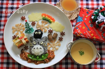 幼児食 12 23 12 25 クリスマスプレート えりゐのｅｖｅｒｙ ｄｉａｒｙ Powered By ライブドアブログ