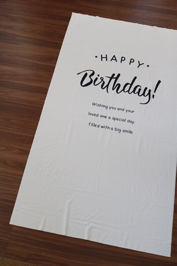 誕生日の飾り付け これ1枚で映え確定な 誕生日タペストリー Pr えりゐのｅｖｅｒｙ ｄｉａｒｙ Powered By ライブドアブログ