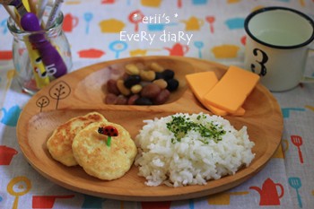 幼児食 3 26 3 28 フワフワ豆腐ハンバーグ えりゐのｅｖｅｒｙ ｄｉａｒｙ Powered By ライブドアブログ