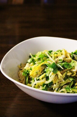 もやしとパクチーの和えもの おつまみ研究家 えりぷーのごはん日記