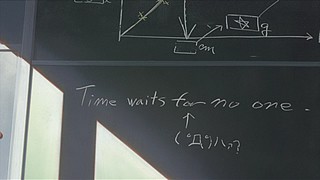 時をかける少女の『Time waits for no one.』に込められたテーマ