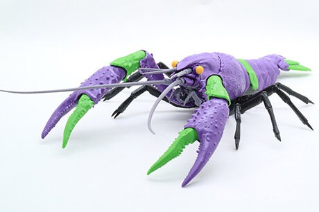 エヴァ初号機 2号機仕様のアメリカザリガニのプラモデルが発売 第二発令所