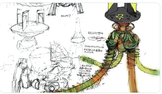 しんえい様　再オーダーページ シンエヴァ、8号機β、44A、44B、4444C 設定画、デザイン公開