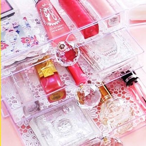 ジル風キラキラ コスメ収納ケースdiy セリア ダイソー100均リメイク Jill Stuart Everyday子育て ジル風キラキラ コスメ収納ケースdiy セリア ダイソー100均リメイク Jill Stuart Everyday子育て