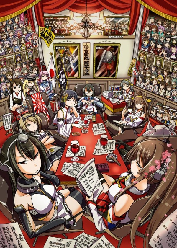 2周年記念 艦隊これくしょんの全員集合画像 50枚 艦これ画像まとめブログ