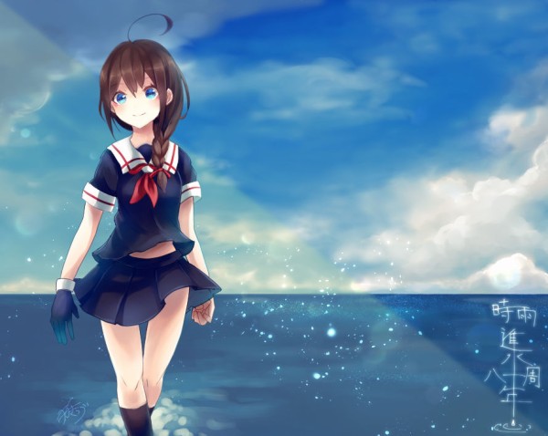 時雨と青空の画像 50枚 艦これ画像まとめブログ