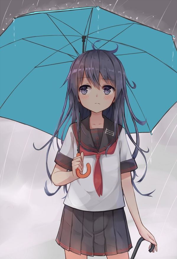 6月11日は傘の日 艦これ傘と雨の画像 50枚 梅雨 艦これ画像まとめブログ
