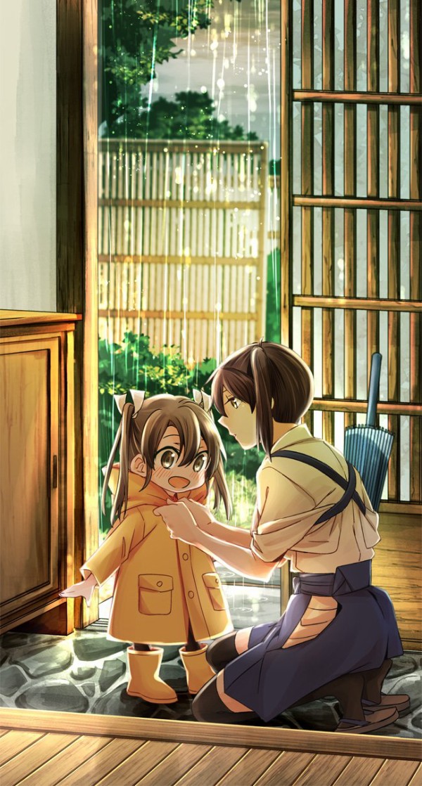 梅雨 艦これ雨画像 18 50枚 艦これ画像まとめブログ