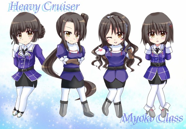 妙高姉妹 妙高 那智 足柄 羽黒 の画像 50枚 艦これ画像まとめブログ