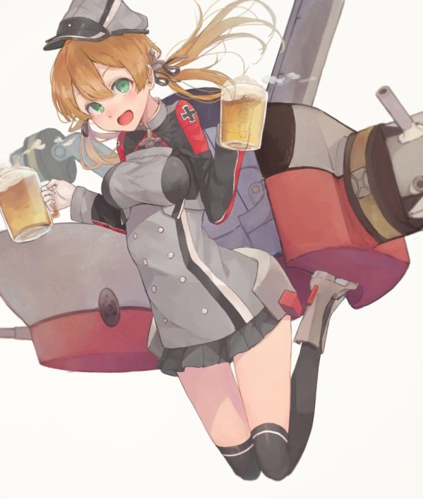 プリンツ オイゲンとビールの画像 50枚 艦これ画像まとめブログ