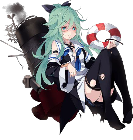 艦隊これくしょん 公式絵まとめ 駆逐艦 白露型 艦これ画像まとめブログ