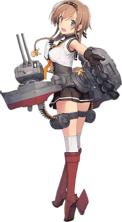 艦隊これくしょん 公式イラストまとめ 駆逐艦 秋月型 島風型 艦これ画像まとめブログ