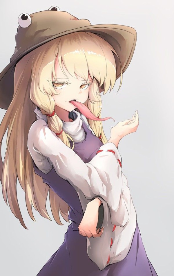 洩矢諏訪子と舌の画像 50枚 東方画像まとめブログ2