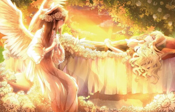 10月4日は天使の日 東方キャラと天使の羽の画像 50枚 東方画像まとめブログ2