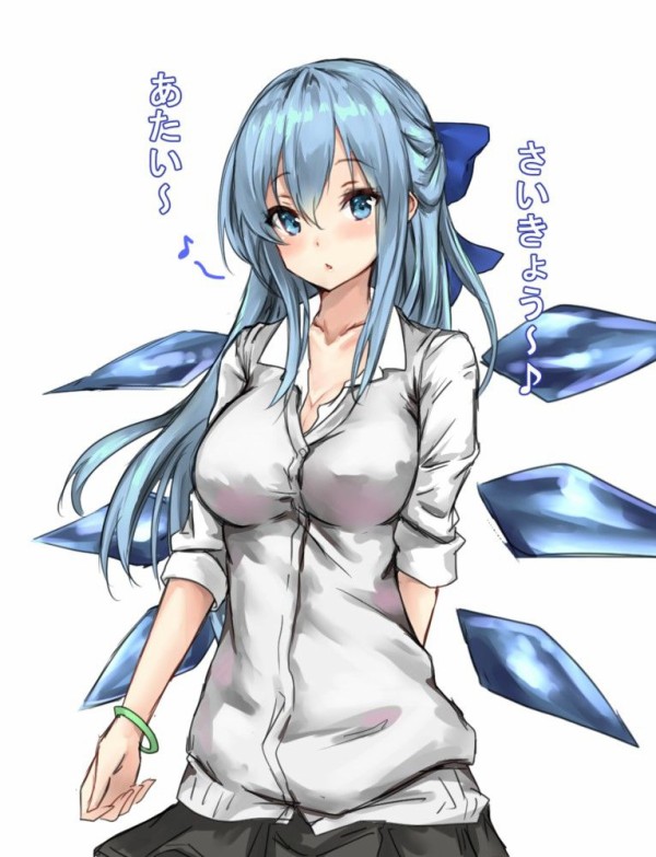 長髪チルノの画像 50枚 東方画像まとめブログ2