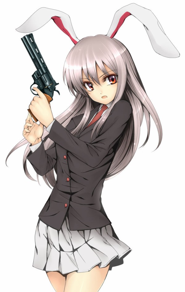 紺珠伝自機化記念 うどんげと銃の画像 50枚 東方画像まとめブログ2