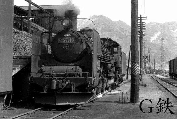 異形のC57 その2 山陰本線 豊岡機関区和田山支区 1970年3月 : G