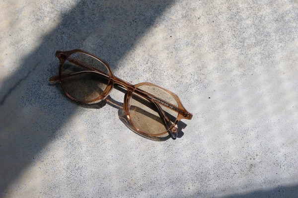 WAITING FOR THE SUN 魅力的な飴色クリアブラウン 多彩なレンズカラー