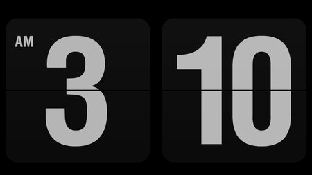 シンプルなフリップ時計風のスクリーンセーバーfliqlo Windowstipsなどいろいろ