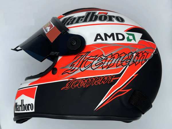 ジョビナッツィ、F1最後のヘルメットはライコネンの2007年