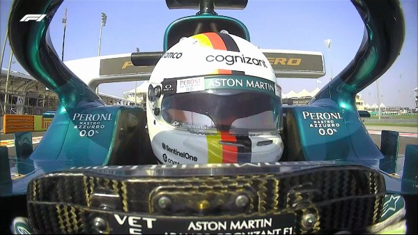 セバスチャン・ベッテル「F1ラストデザイン」アブダビ仕様の セバスチャン・ベッテル「F1ラストデザイン」アブダビ仕様の
