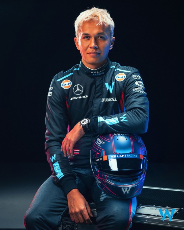アレックス・アルボン 2023年F1ヘルメット写真 : F1通信jp アレックス・アルボン 2023年F1ヘルメット写真 : F1通信jp