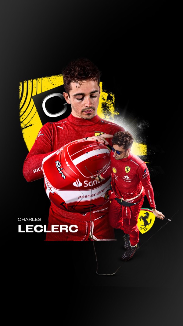 シャルル・ルクレール 2022年F1ヘルメット写真 : F1通信jp