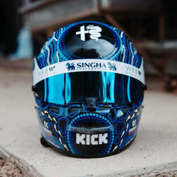 ヴァルテリ・ボタス 2023年F1ヘルメット写真 : F1通信jp