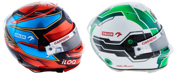 K.ライコネン 1/2 ヘルメット  2021年 イモラGP K.ライコネン 1/2 ヘルメット 2021年 イモラGP K.ライコネン 1/2