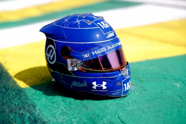 ミック・シューマッハ、サンパウロ仕様のヘルメット : F1通信jp ミック・シューマッハ、サンパウロ仕様のヘルメット : F1通信jp