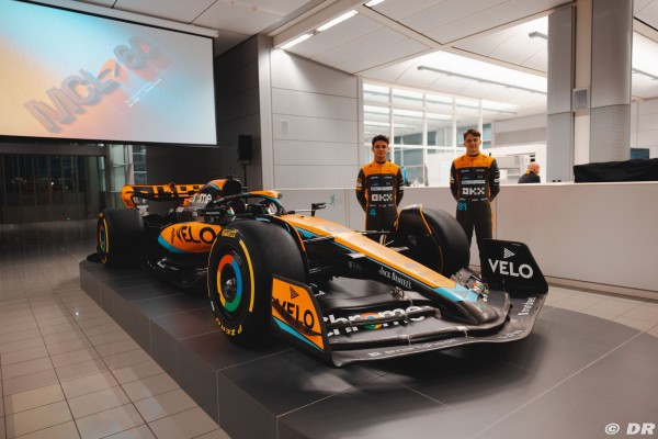 マクラーレンMCL60 公開 写真18枚：マクラーレン 2023年F1マシン