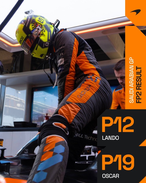 ランド・ノリス 2023年F1ヘルメット写真 : F1通信jp