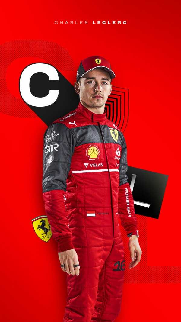 シャルル・ルクレール 2022年F1ヘルメット写真 : F1通信jp