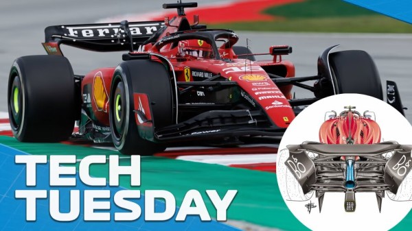 F1技術解説：フェラーリのボディワークのアップグレードはマシンの不